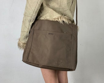 Y2K Esprit Brown Crossbody Bag