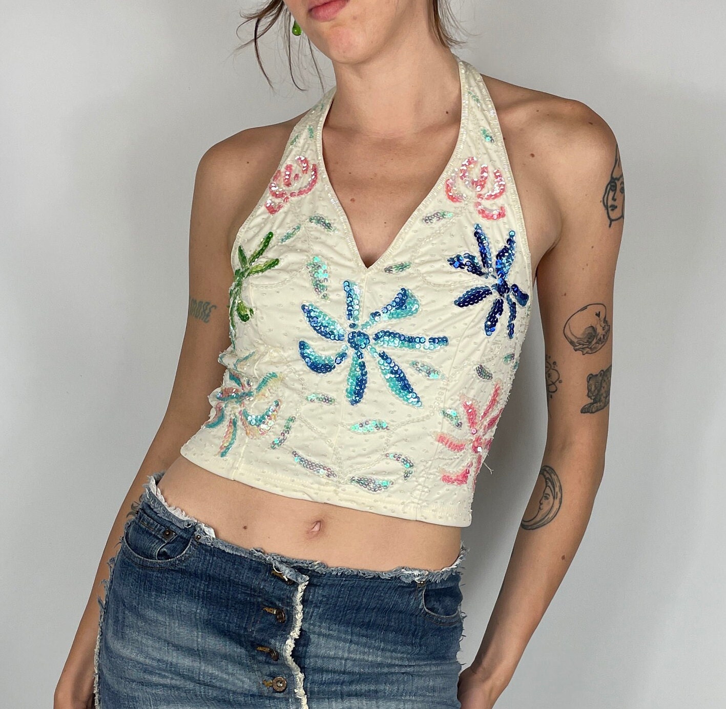 Vintage Y2k Tops - Etsy