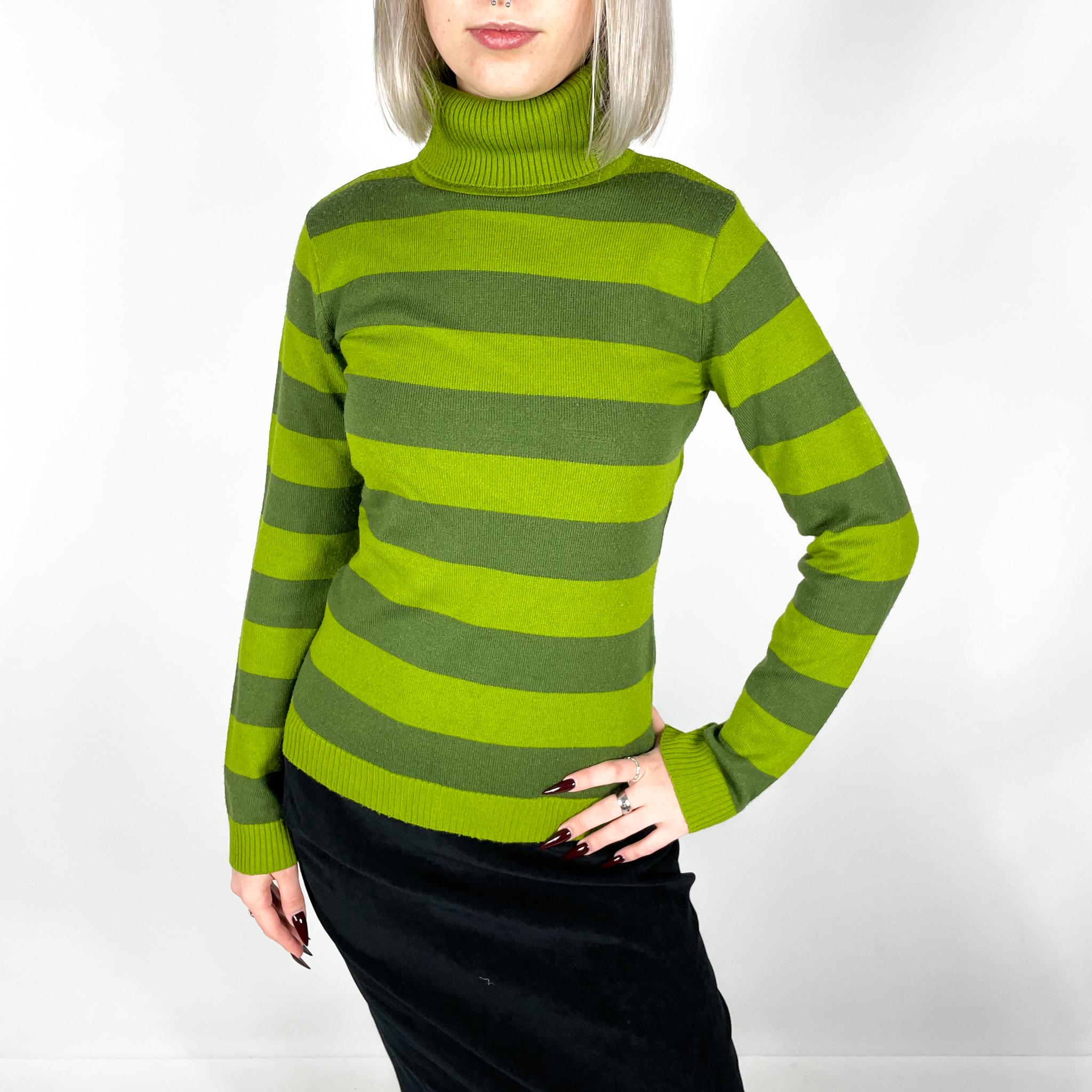 Lime Green Turtleneck Etsy