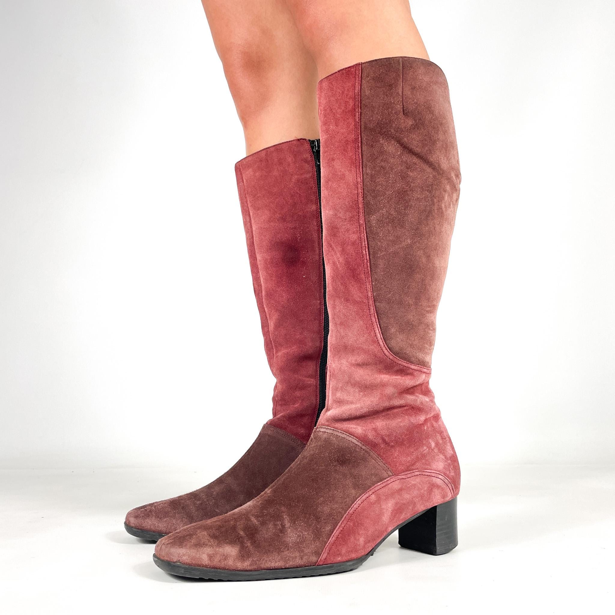 Suede High Heel Winter Boots Singapore