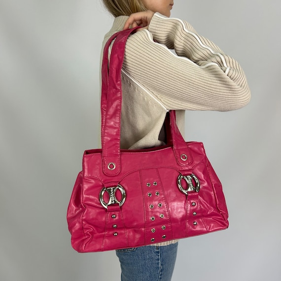Pink Y2K Shoulder Preloved Shoulder Bag - image 1