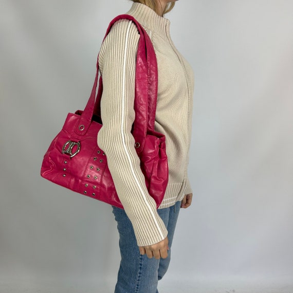 Pink Y2K Shoulder Preloved Shoulder Bag - image 2