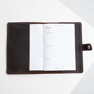 Personalized recipe book, Recipe notebook, Family recipe book, Personalized cook book, Custom cook book, Cooking book, Custom recipe book