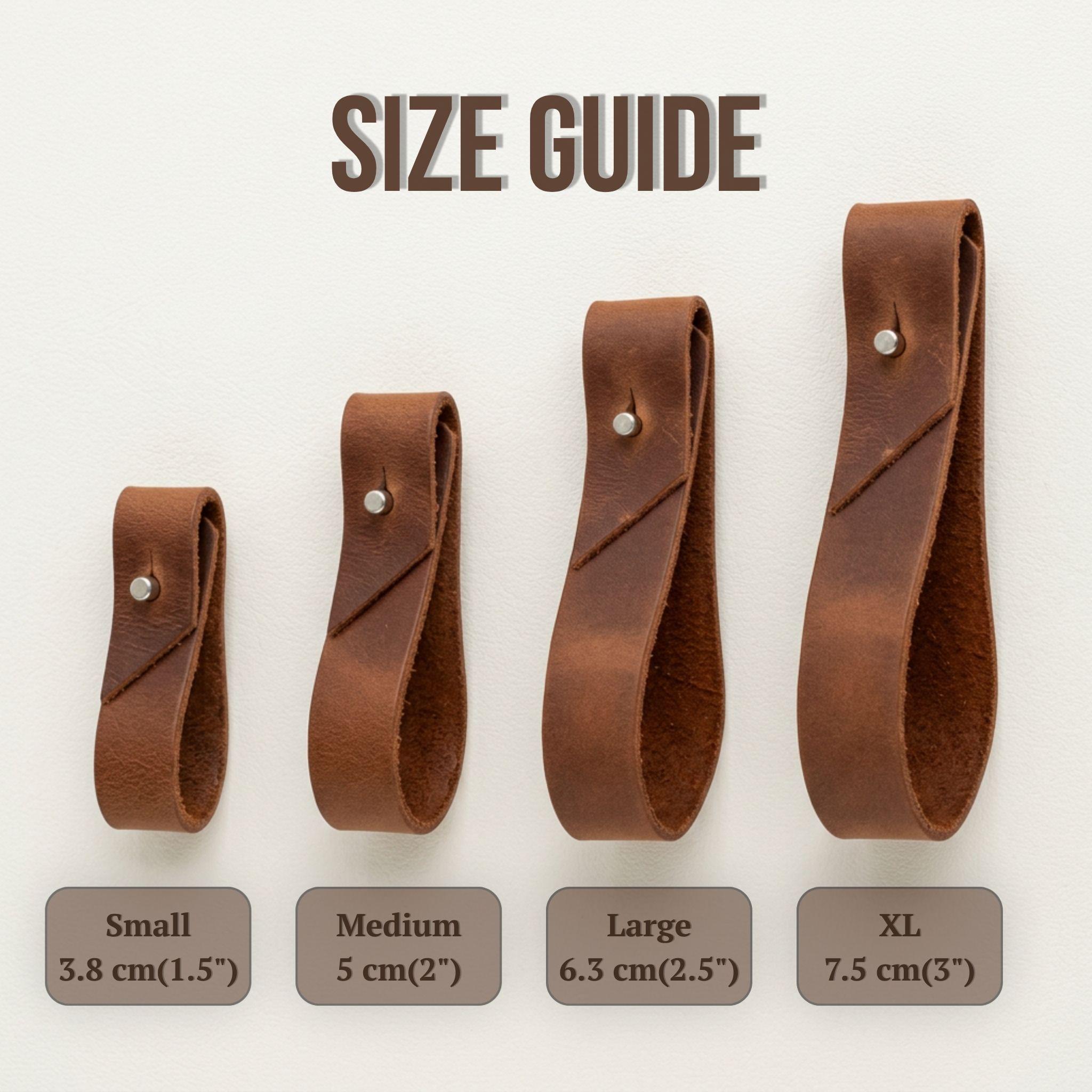 CAXUSD Porta Bastoni per Tende in Pelle Artificiale 4 Pezzi, Ganci da Parete per Asciugamani e Vestiti, Cinghie Boho in Similpelle Effetto Litchi Colore Marrone Scuro per Camera, Bagno