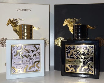 Lattafa Qaed Al Fursan Unlimited Sample Decant Parfum Perfume Sample 2ml 5ml 10ml In Glass Travel Atomiser Fast Delivery UK Seller