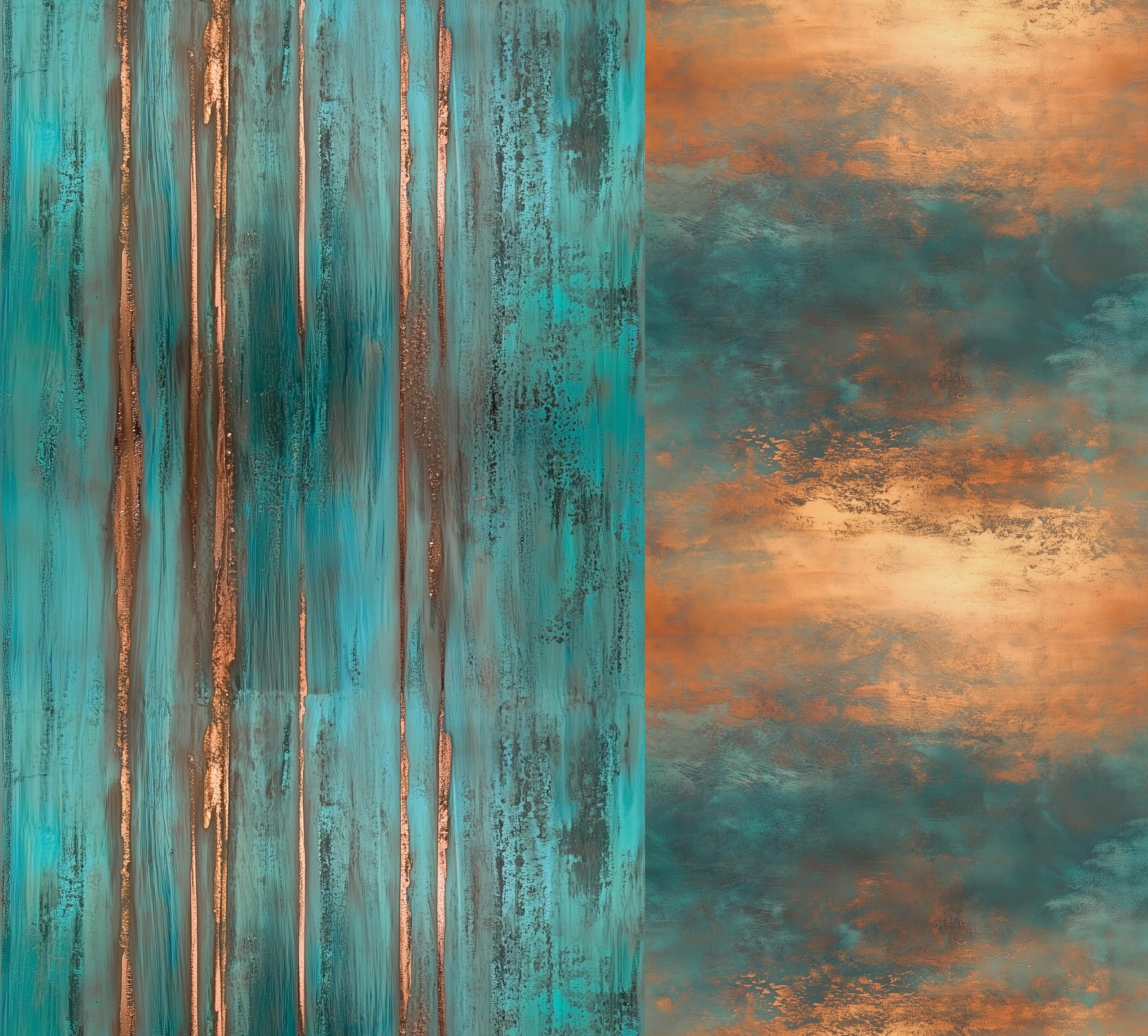 Turquoise Rust Texture 38 Turquoise Patina Seamless Textures PNG, Copper Rust Verdigris Teal ...