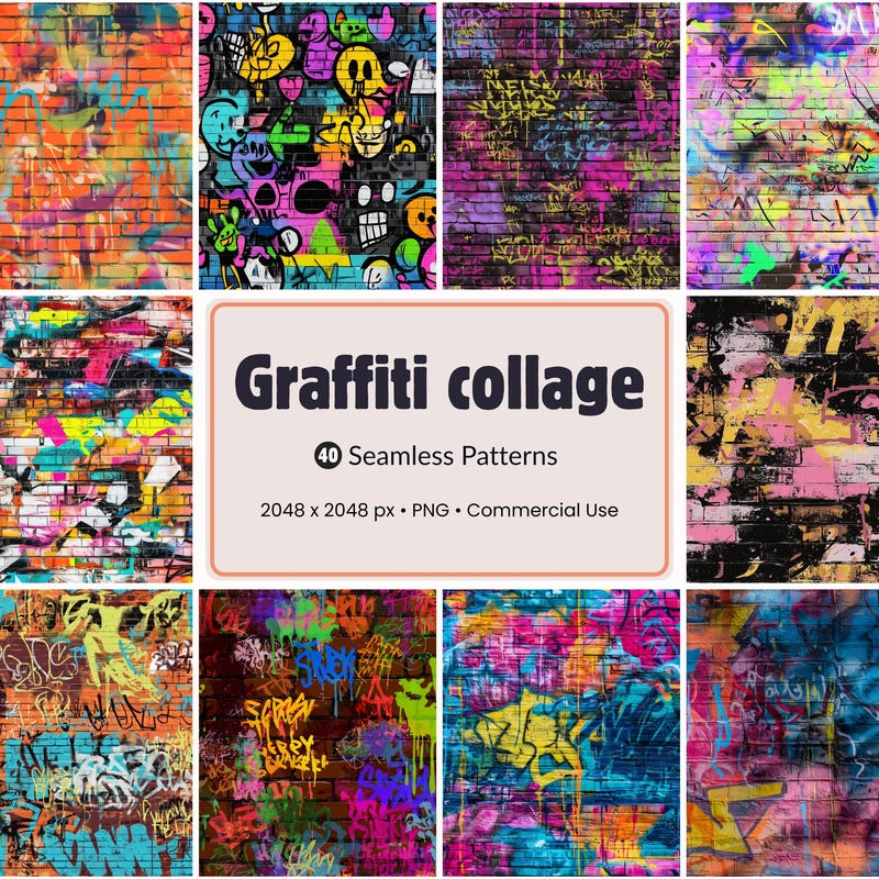 Urban Vector Pattern - Etsy