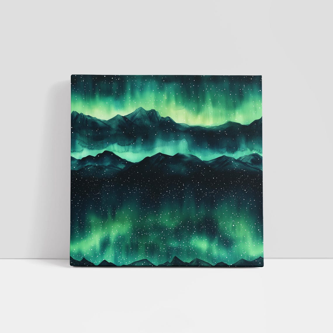 35 Starry Night Sky Seamless Patterns PNG | Watercolor Galaxy Nebula ...