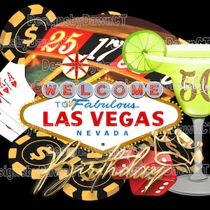 My Fabulous 50th Birthday in Las Vegas includes Birthday Crew, Birthday Squad