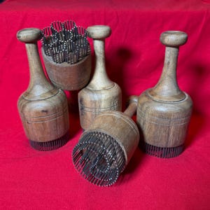 Broodstempel, Oezbeekse chekich, deegstempel, bakken, pizza, platbrood, broodbereiding, koekje, lavash, brood bakken, brooddecoratiegereedschap