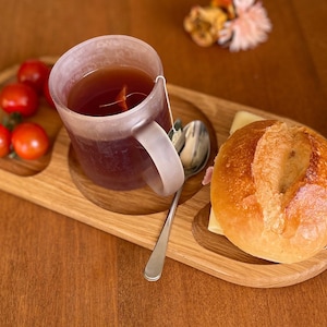 Personalized flat wooden plate with dividers, oak wood, serving board for snacks, organizer, saucer, dessert plate, nut plate.