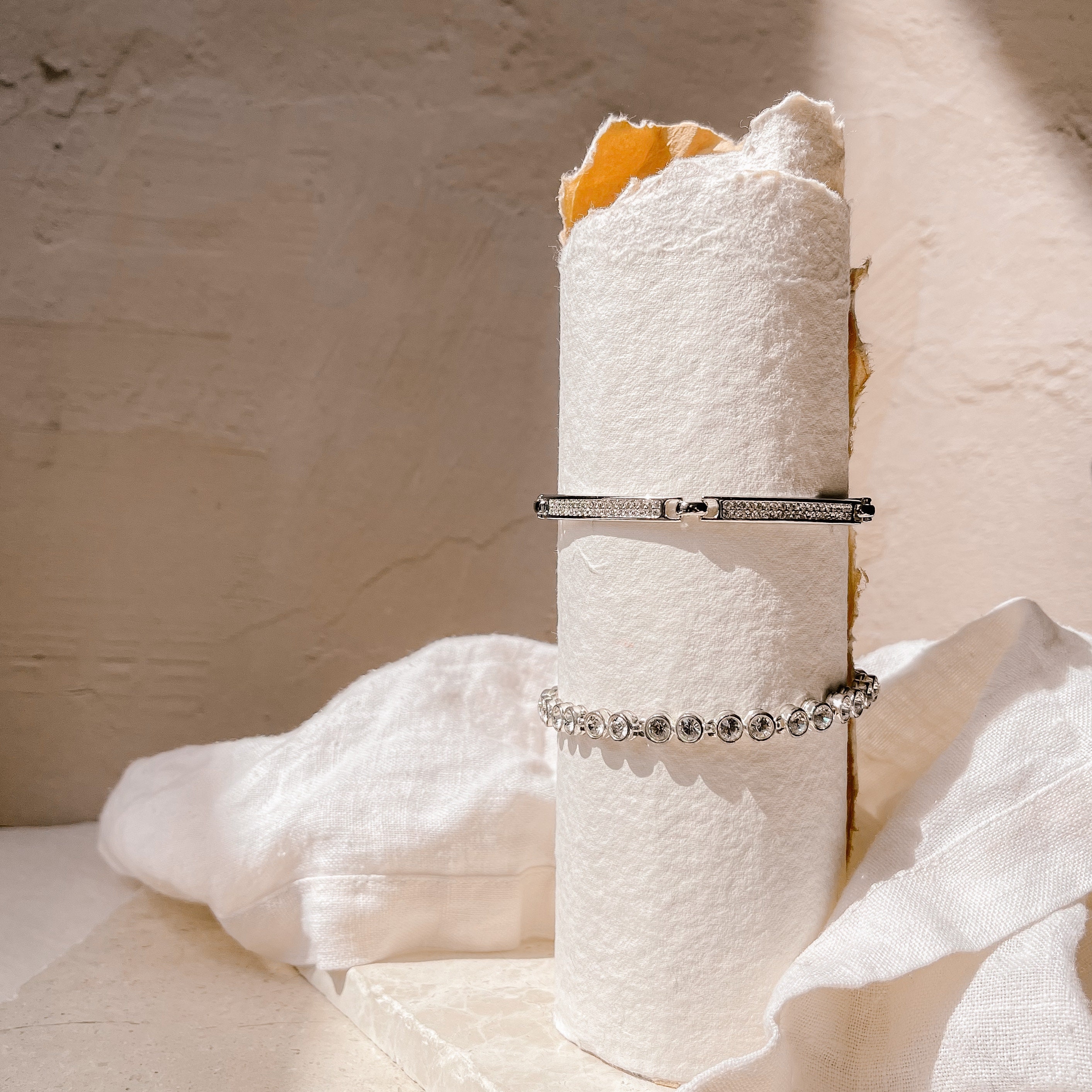 Dior Silver Tennis Bracelet - Etsy