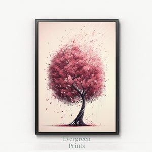 桜-生命の木-花-桜-春-生命の木 - Etsy 日本