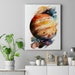 Stunning Planet Jupiter Painting - Watercolors - Matte Canvas ...