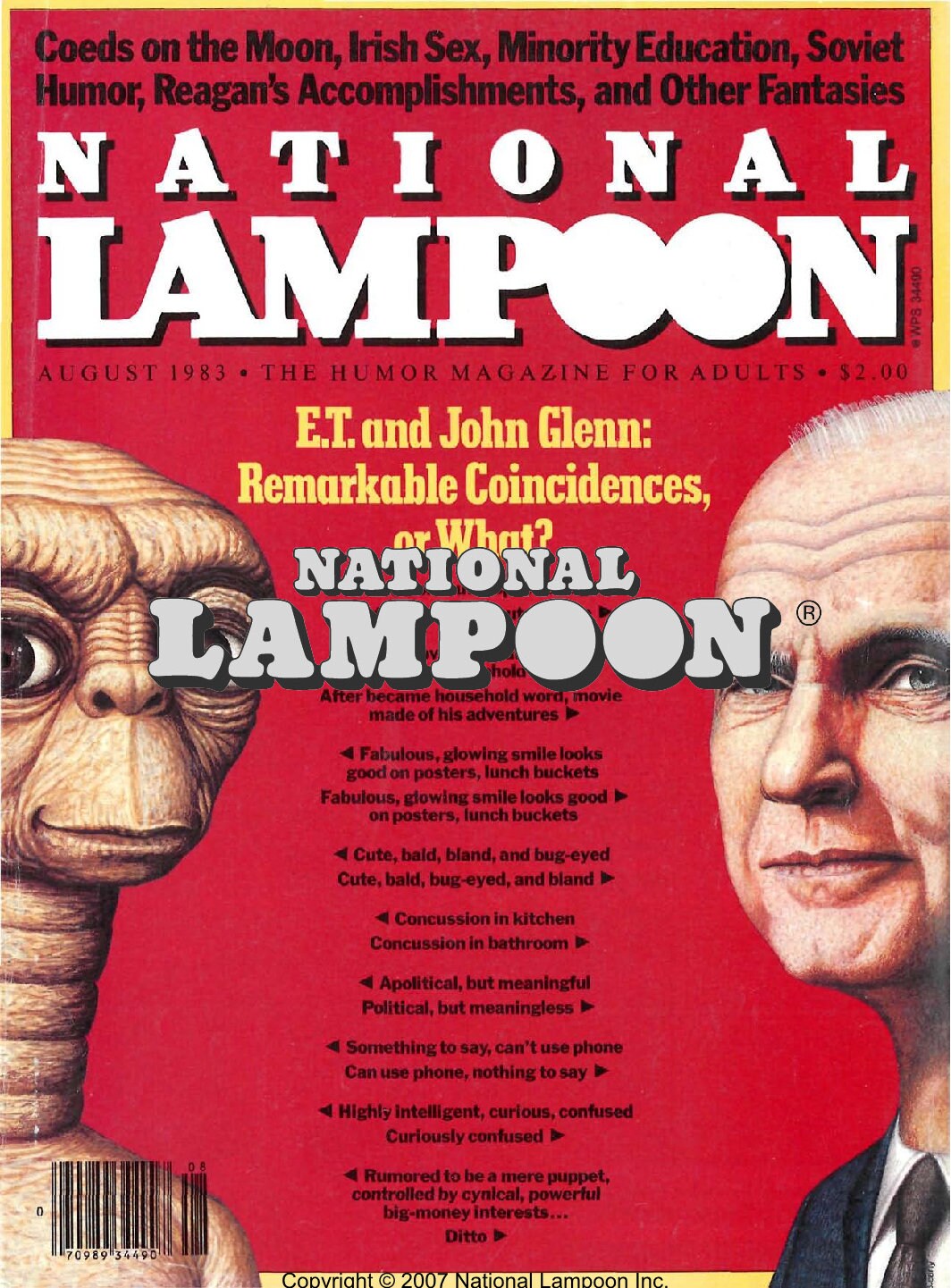NATIONAL LAMPOON PDF Magazine Full Issues National Lampoon Etsy
