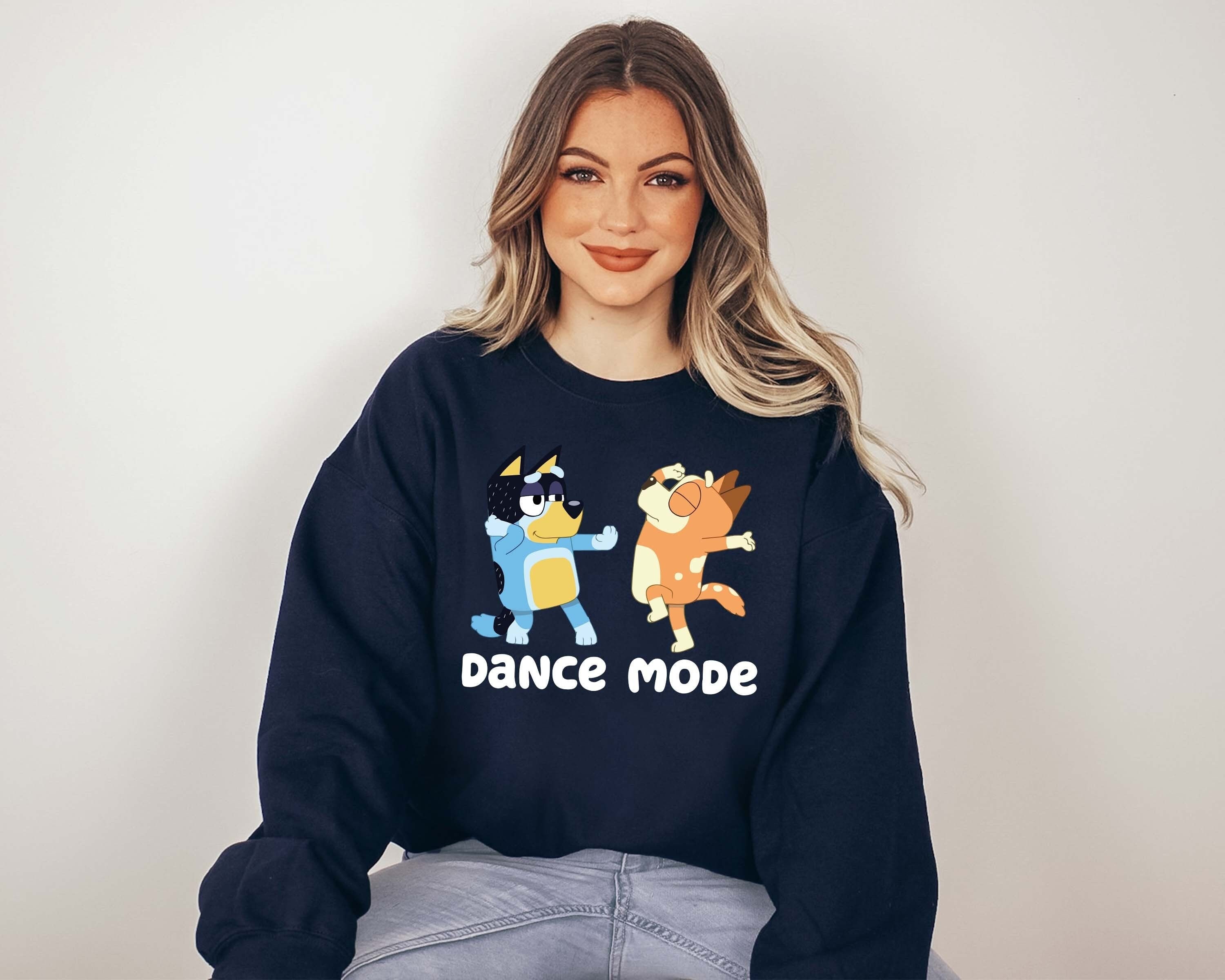 Dance Mode Bluey Adult Shirt Sweatshirt Hoodie - iTeeUS
