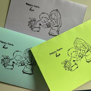 Greeting Card ( set of 3) - Raksha Bandhan / Rakhi