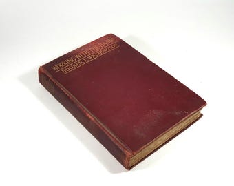1904 1ª ed. BOOKER T. WASHINGTON Working With The Hands Book Prima edizione Copertina rigida antica Taliaferro Storia afroamericana nera