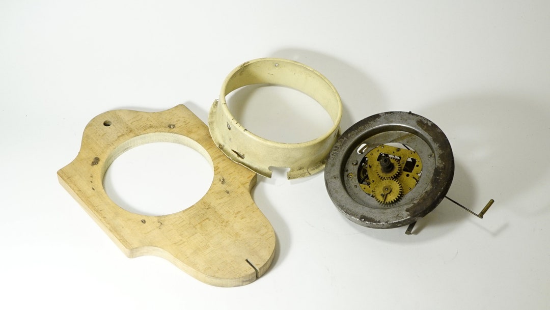 Antique JUNGHANS Clock Movement Brass Mantel Shelf Alarm Parts Etsy