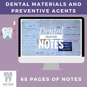 Dental Materials and Preventive Agents for Dental Hygiene Students
