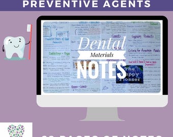Dental Materials and Preventive Agents for Dental Hygiene Students