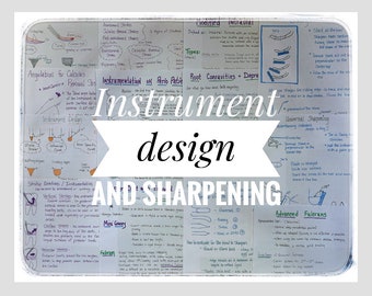 Instrument Design Basics and Sharpening for Dental Hygiene