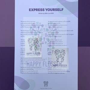 Express Yourself Dental Poem on the Muscles of Facial Expression ...