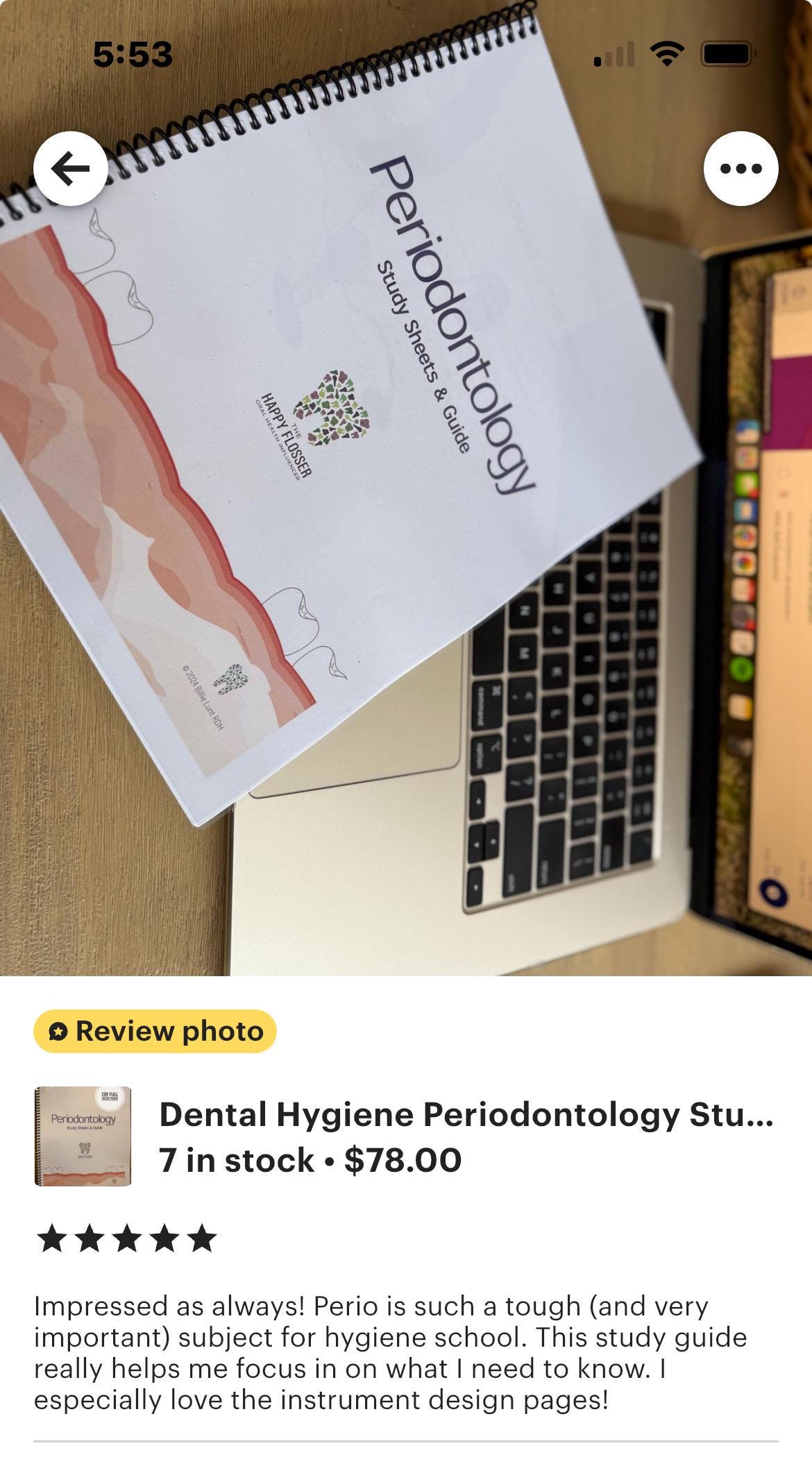 Dental Hygiene Periodontology Study Notes Guide - Etsy