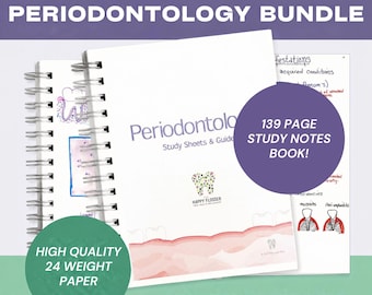 Dental Hygiene Periodontology Study Notes Guide - Etsy