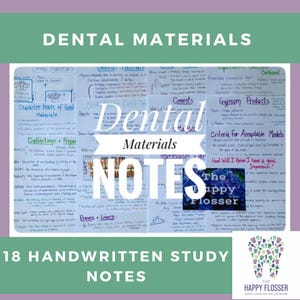 Dental Materials and Preventive Agents for Dental Hygiene Students