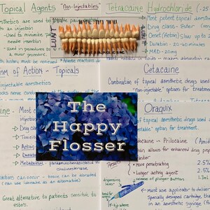 Pain Management (Local Anesthesia) Bundle Study Sheets for Dental Hygiene Students image 7