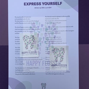 Express Yourself Dental Poem on the Muscles of Facial Expression ...