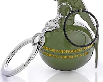 Mini Grenade Keychain