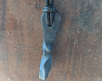 Blacksmith Forged Twisted Necklace