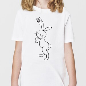 T-shirt Bunny summer kids adults t-shirt design, Cartoon, Flower Spring  Text T Shirt Funny Cute Gift, Shirt For Rabbit Lovers Rabbit Themed