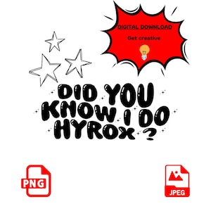 funny sarcastic gym digital download | Hyrox workout PNG | Fitness gift