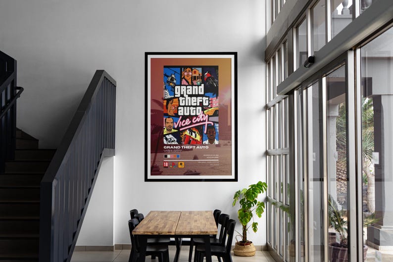Custom Video Game Poster | Gamer Wall Art (digital Print) - Etsy