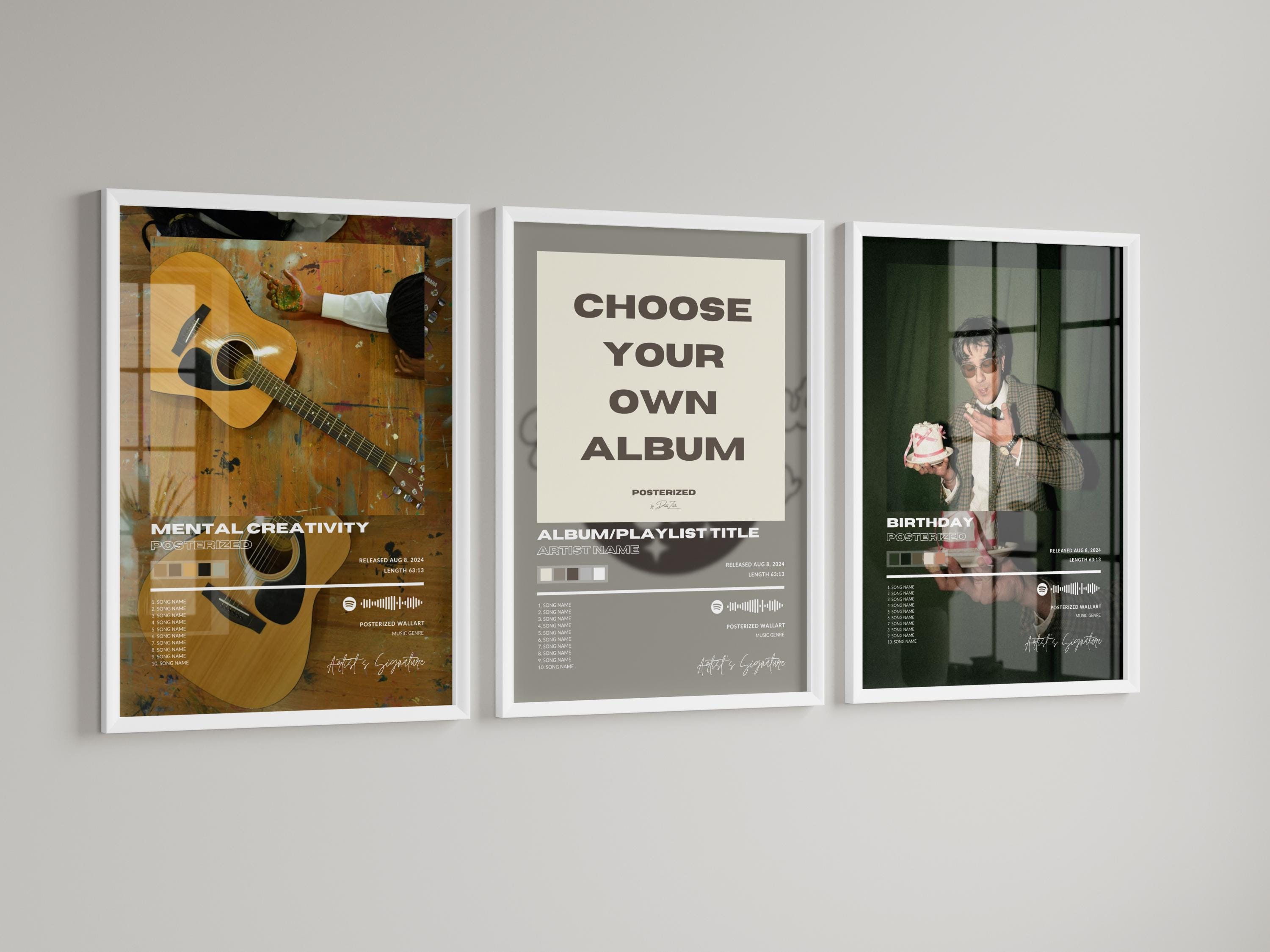 Music Album Poster UK