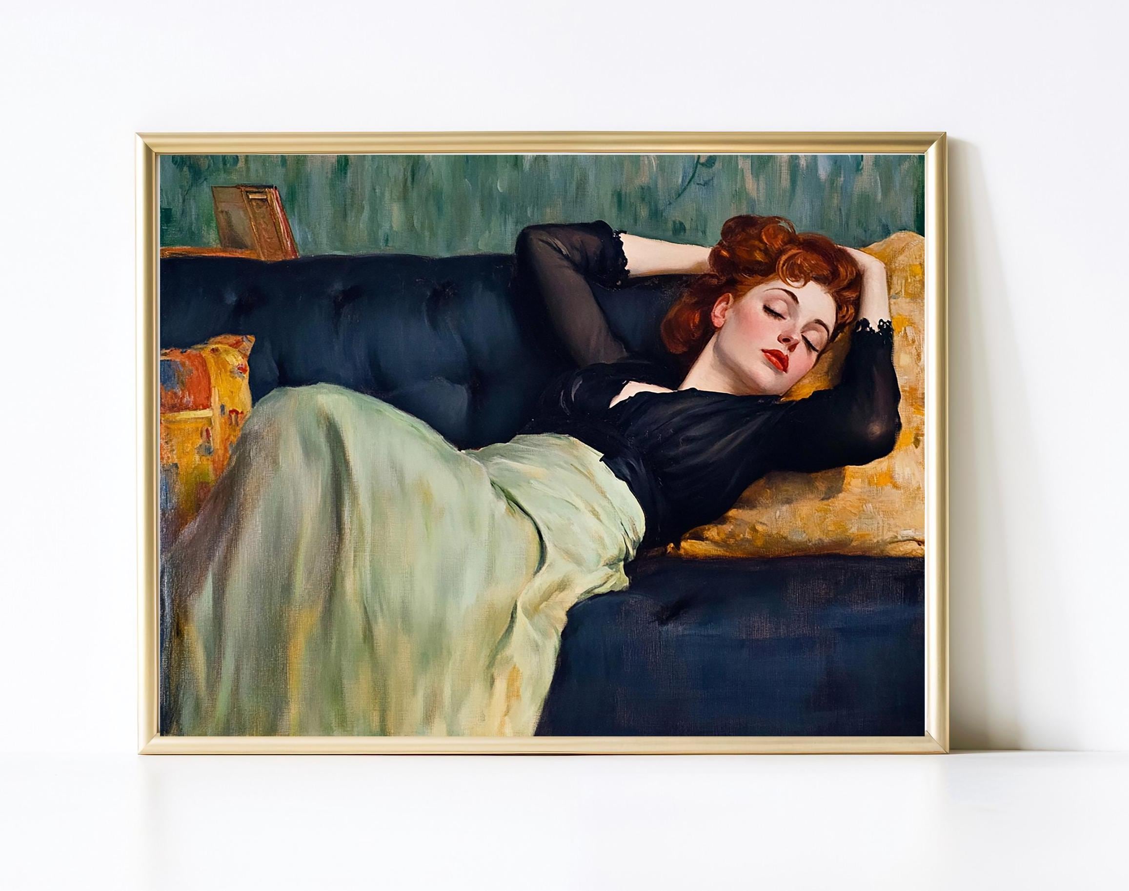 【新品】Ameri Vintage MESSAGE PRINT LSTEE Romantic Decadence | Vintage Print | Portrait of Victorian Woman