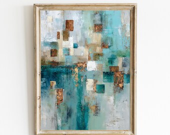 Abstract Painting | Modern Textured Art | Minimalist Art Print | Contemporary PRINTABLE | Living Room Decor | Digital Download | E1165