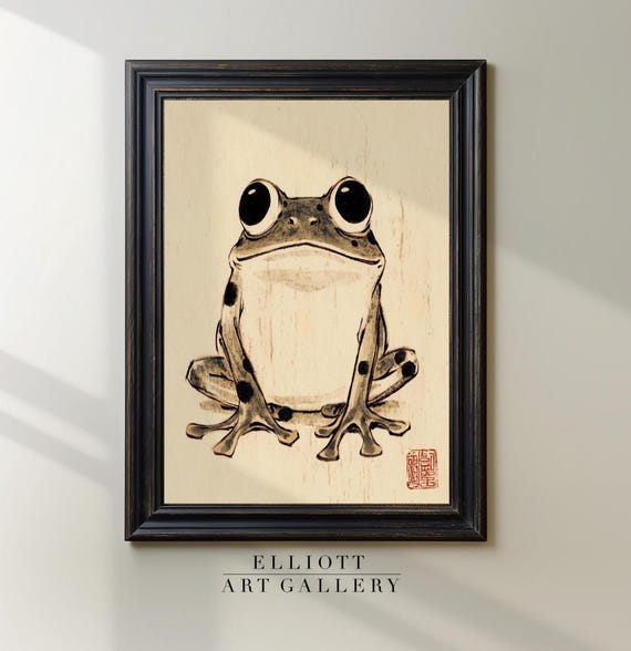 Japanese Wall Decor | Inspired by Matsumoto Hoji | Japanese Art