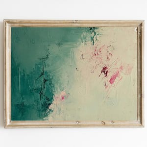 Imprimé abstrait vert doux| Tableau abstrait neutre en sourdine | Impression d&#39;art moderne | Art mural imprimable | Impression téléchargeable | IMPRIMABLE | E603