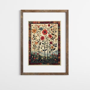 Textile Wall Art | Vintage Print | Light Academia Decor | Tapestry Wall ARt | Printable Room Decor | Printable Wall Art | E55