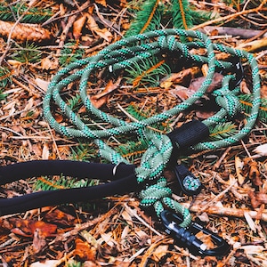 Brouillage | Laisse multifonction, Laisse mains libres, Laisse de randonnée, Laisse corde, Laisse mousqueton, Laisse corde d'escalade, Laisse bandoulière