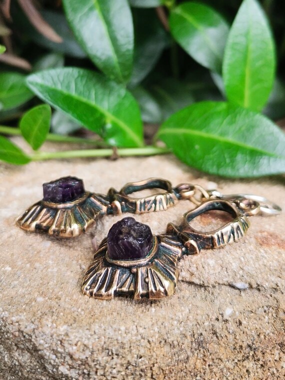 Pentti Sarpaneva Bronze Amethyst 