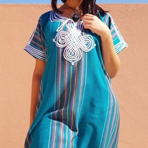 Gandoura marocaine taille standard Abaya vêtement pour femme gift for mother image 8