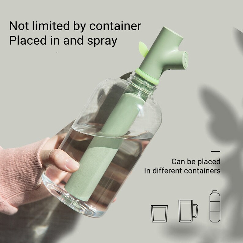 Bytepes™ Mini Portable USB Air Humidifier Water Bottle Branch Etsy