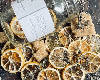 Rosemary Lemon Drop cocktail infusion
