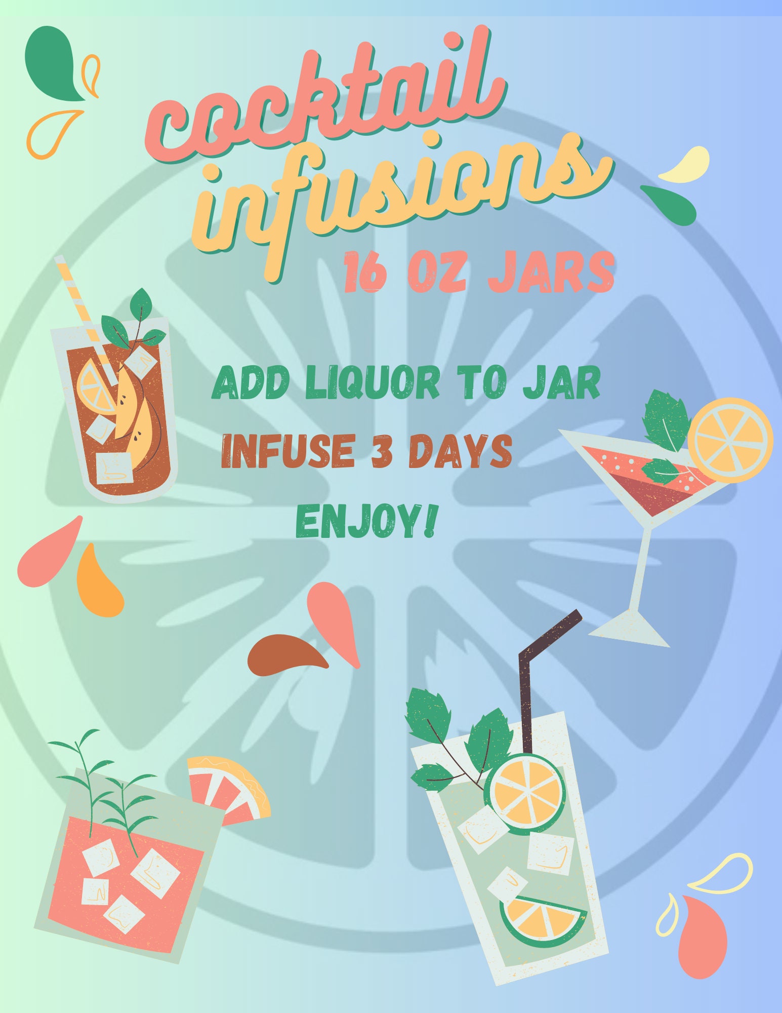 Health Duo Cocktail Infusion Set - Etsy