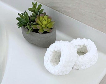 Crocheted Face Washing Wristbands